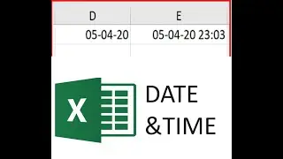 Excel Get Date And Time - Rumus Excel Tanggal hari ini dan Jam hari ini