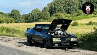 MAD MAX INTERCEPTOR. PURSUIT SPECIAL. FORD FALCON XB GT COUPE.