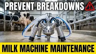 Milk Machine Maintenance : Prevent Breakdowns & Poor Milk Flow 