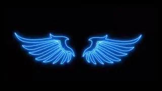 Neon Effects | neon wings | Neon Effects | Neon Effects Black Screen | Neon effects video