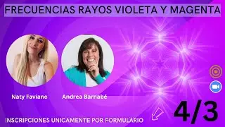 Un momento tan especial vivido con ustedes la familia de luz hoy 1-3 junto a Naty y Andre