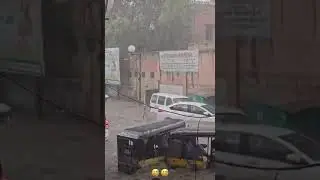 Bikaner heavy rain #heavyrain #rain