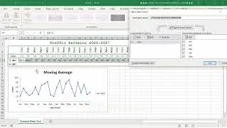 EX-07-53 — Moving Averages with AVERAGE Function in Excel