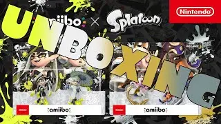 Splatoon 3's New Amiibo's Unboxing AND Showcase [In Game] (ALL 4)