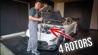 CE JAPONAIS S'EST CONSTRUIT UNE VOITURE DE COURSES FOLLE !