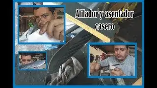 Afilador económico para cuchillos (tabla de afilado con lijas)
