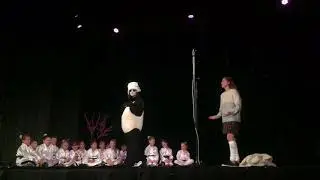 Новогодняя сказка панда кунфу в театре