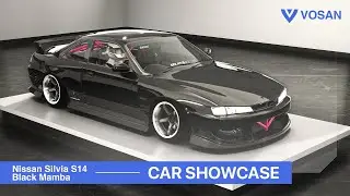 Nissan Silvia S14 Black Mamba | Car Showcase | Assetto Corsa