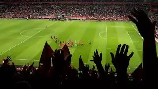 Türkiye Fransa Maç Sonu Kutlamaları