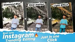 Diamond Blur instagram 2023 | Instagram Trending Reels Blur Effect | Healing thailand capcut |