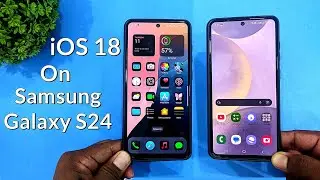 How To install iOS 18 in Any Samsung Devices | One UI 6.1 | iOS 18 | Galaxy S24