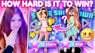 HOW HARD is it REALLY to win in Dress To Impress STYLE SHOWDOWN?
