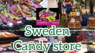 Sweden Candy store || Gottebiten || Huge candy store || Nordby shopping center