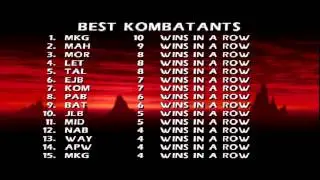 Mortal Kombat Gold demo mode [Sega Dreamcast]