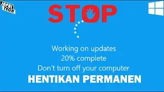 Mematikan Windows Update Permanen di Windows 10 ⁉