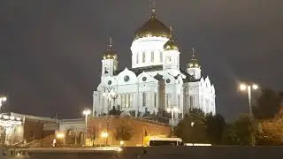 Прогулка по Москве на теплоходе. Речная экскурсия по ночной Москве
