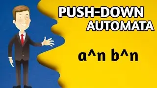 🎯PDA example | trick | simple explanation • a^n b^n • easy solution full steps | stack push pop skip