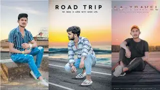PicsArt Road Trip Photo Editing 🔥/ PicsArt Editing Background Change !! PicsArt New style Editing