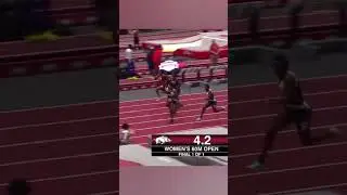 Back when Aleia Hobbs ran 6.98s at the Arkansas Invitational!🇺🇸👏