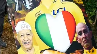 Tour de France 2024. Bologna. Curva delle Orfanelle