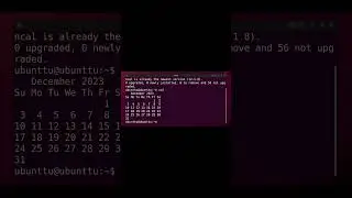 How to open calendar in terminal ?🤔 | cal command in Linux 