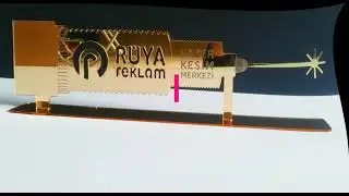 lazer kesim pleksi isimlik yapılışı ( plexi nameplate construction )