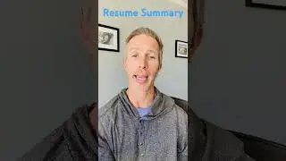 Resume Summary Section