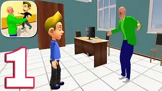 Crazy Baldi Math teacher : School Education Learning Full Gameplay Walkthrough || Level 1 to 6 ||