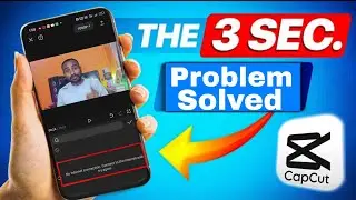 Solve CapCut No Internet Connection Problem Easily