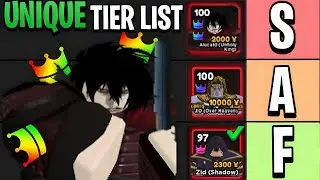 UNIQUE Unit Tier List! What Uniques to Get, Best Unique? Infinite,All Round Etc. Anime Adventures