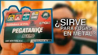PEGATANKE ACERO | REPARAR FUGA TUBO DE ESCAPE | STUFF