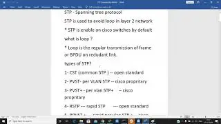VTP and STP | Spanning Tree Protocol | VLAN Trunking protocol In Networking | Craw Security
