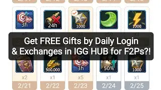 Lords Mobile - Get FREE Gifts in IGG HUB?!