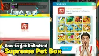 How To Get Unlimited Supreme Pet | Idle Tiny Monster Go Evolve