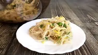 Soybean sprout salad