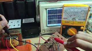 PRAKTIKUM 2- PENGUKURAN POWER SUPPLY SETENGAH GELOMBANG #POWERSUPPLY