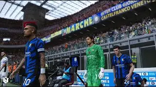 Inter de Milan vs Atalanta ● Serie A 2024/25 ● Gameplay pes 2021
