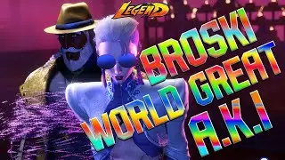 Street Fighter 6 🔥 Broski No.1 A.K.i. Dangerous & Aggressive Gameplay ! 🔥FightingGameWorldX