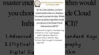 5 | OCI Data Science Professional Certification 2025 Question - Answer - Explanation