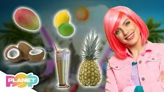 Let's Make A Smoothie Song 🥭🍍🥥 | ESL Songs | English For Kids | Planet Pop | Learn English