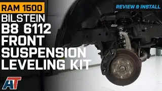 2009-2018 4WD RAM 1500 Bilstein B8 6112 Front Suspension Leveling Kit Review & Install