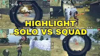 Highlight Solo Vs Squad(The Power Of Taka ) - Garena Free Fire