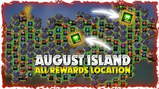 August Island 2024 all rewards location in hero wars