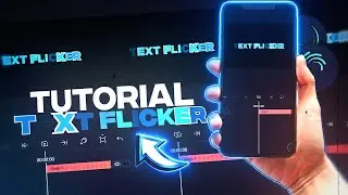 Tutorial Text Flicker No Alight Motion 📲 [Android] !
