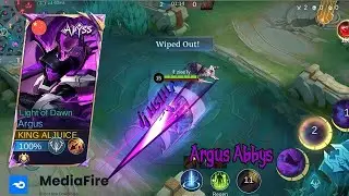 Script skin Argus full effect icon skill patch terbaru 