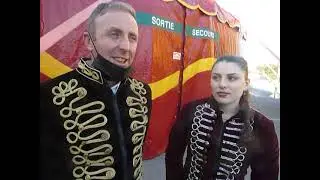 Cirque Corsica Fredéric Carnero et sa fille Christina