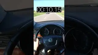 Skoda Superb 2 1.9 TDI - Acceleration 0-100
