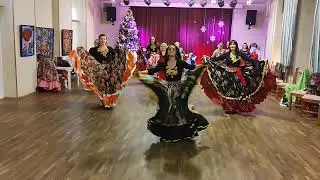 Gypsy dance Nataliia Kulishenko - МК Цыганского танца Наталии Кулишенко Прибалтика 2022