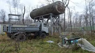 Abandoned tourist center Svetly Bereg