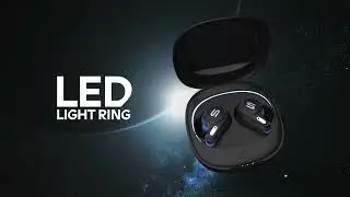 S-TRON- True Wireless Earbuds with LED Light Ring